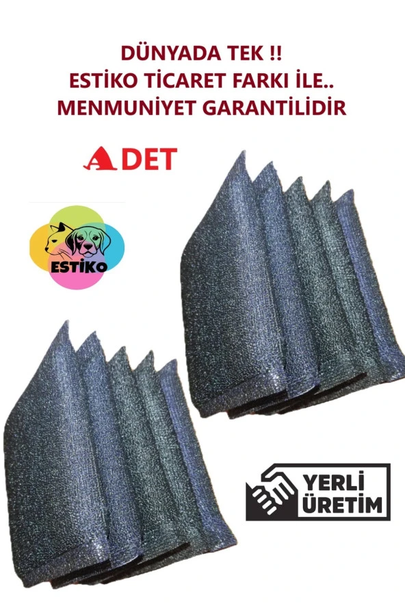 TELLİ TEMİZLİK SÜNGERİ 10 ADET ULTRA SİHİRLİ SÜNGER ürün görseli 1
