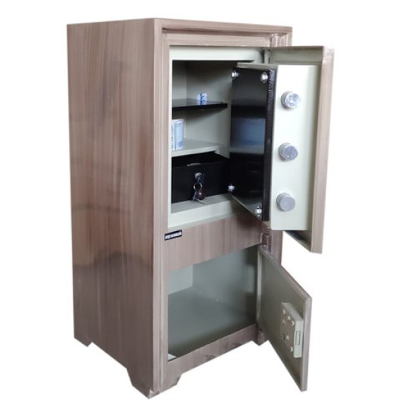 ÇK-A105 Mobilya Desenli Çelik Kasa - Resim 2