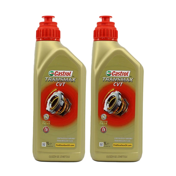 Castrol Transmax CVT 1 Lt Otomatik CVT Şanzıman Yağı (2 Adet) ürün görseli 1