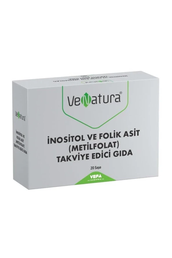 Venatura Inositol Ve Folik Asit (Metilfolat) Takviye Edici Gıda 20 Saşe ürün görseli 1