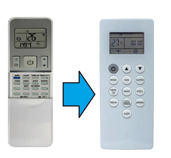 Fjtherma-Ecotherma-Hisense DG11H1-01E DG11H1-01 Klima Kumanda ürün görseli 1