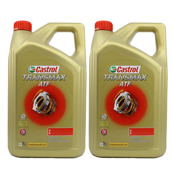 Castrol Transmax Z 5 Lt Sentetik Otomatik Şanzıman Yağı (2 Adet) ürün görseli 1