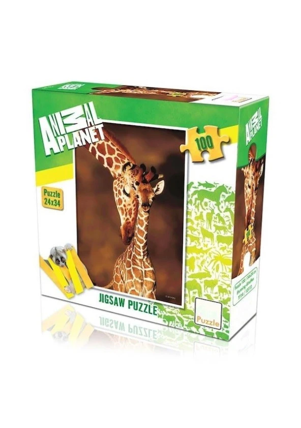 Hayal Sepeti Puzzle Zürafa Puzzle 100 Parça 24X34Cm Jigsaw Puzzle ürün görseli 1