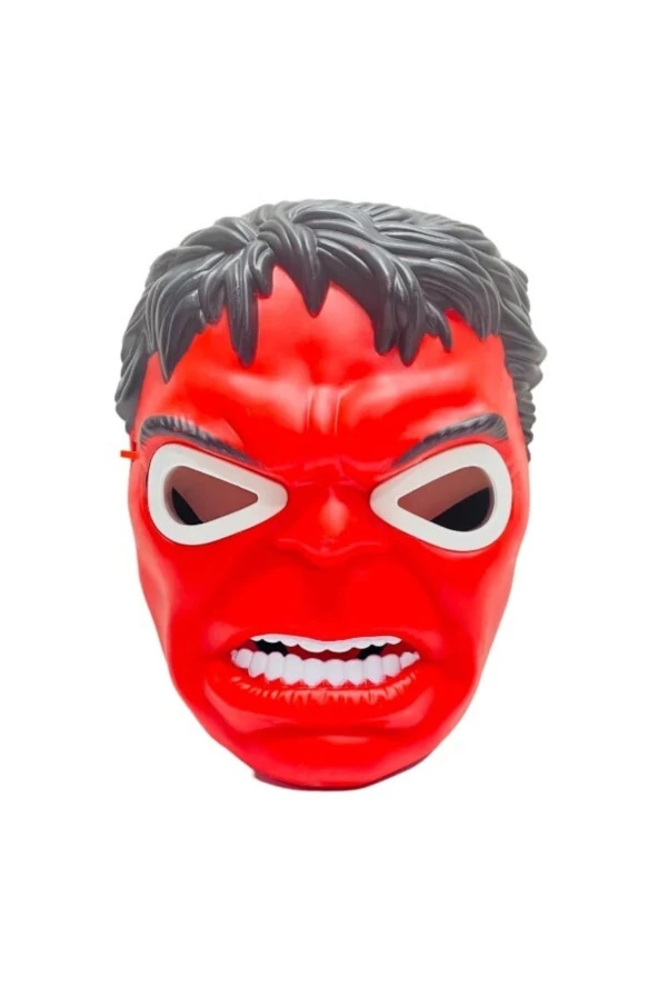Hulk Işıklı Kırmızı Maske ürün görseli 1