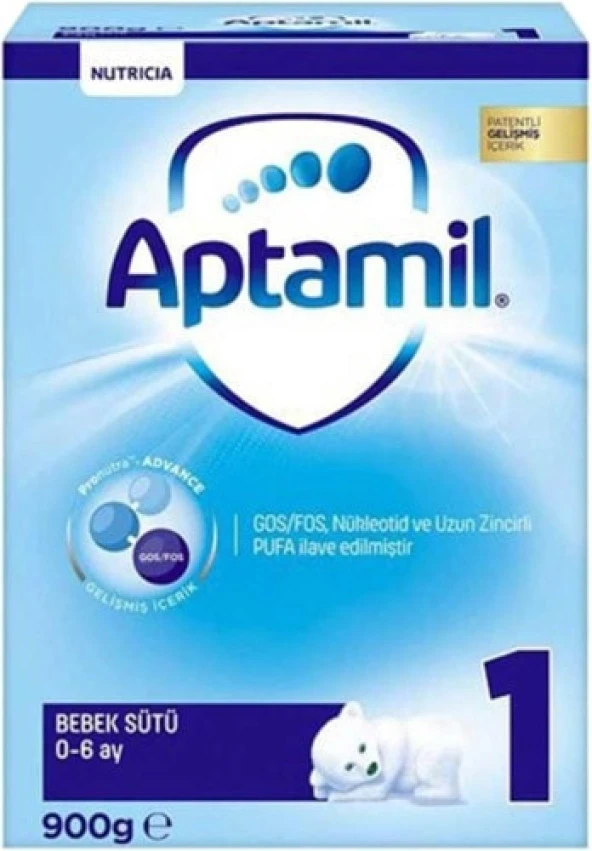 Aptamil Milupa 1 Bebek Sütü Kutu 900 gr ürün görseli 1