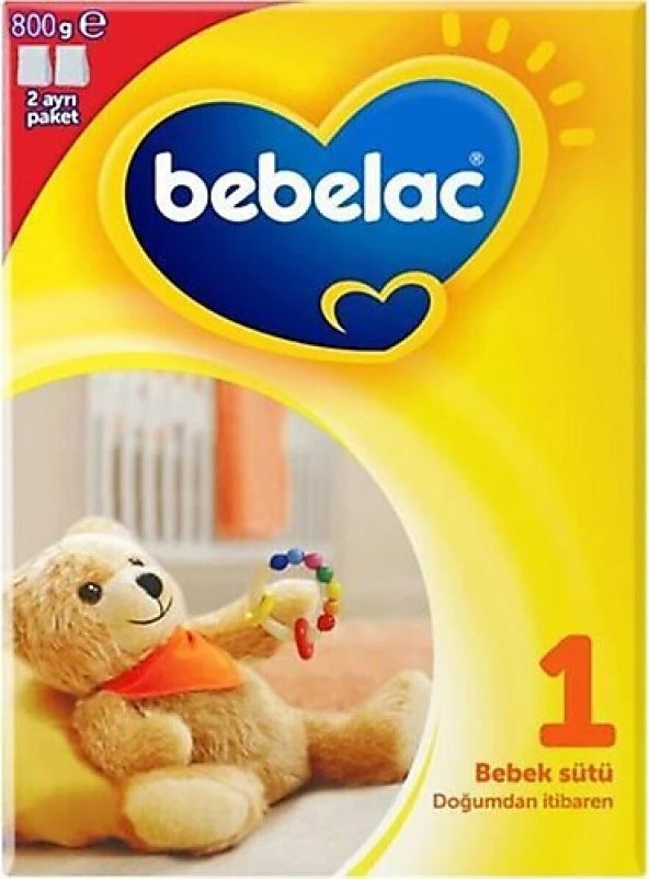 Bebelac 1 Bebek Sütü 0-6 Ay 800 gr ürün görseli 1