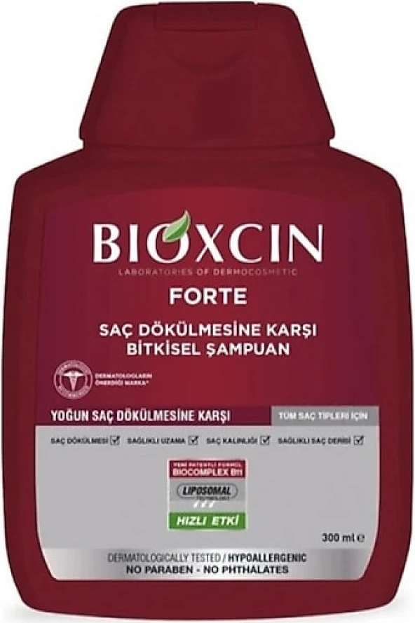 Bioxcin Şampuan Forte Tüm Saçlar 300 ml ürün görseli 1