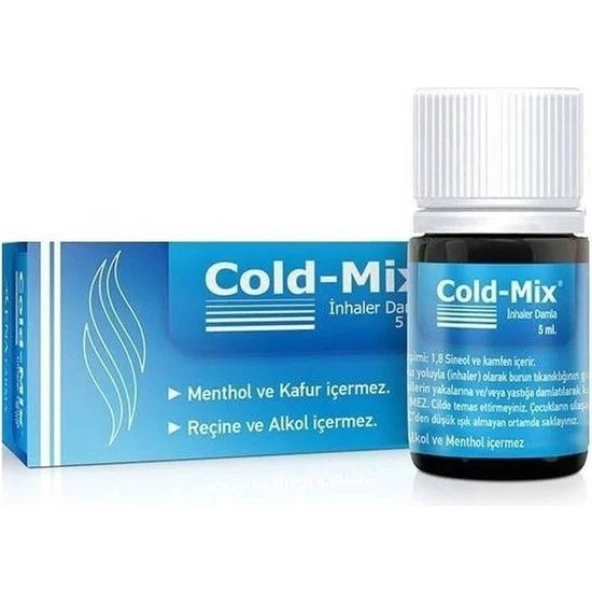 Cold-Mix Inhaler Damla 5 ml ürün görseli 1