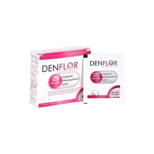 Denflor Probiyotik 10 Saşe ürün görseli 1