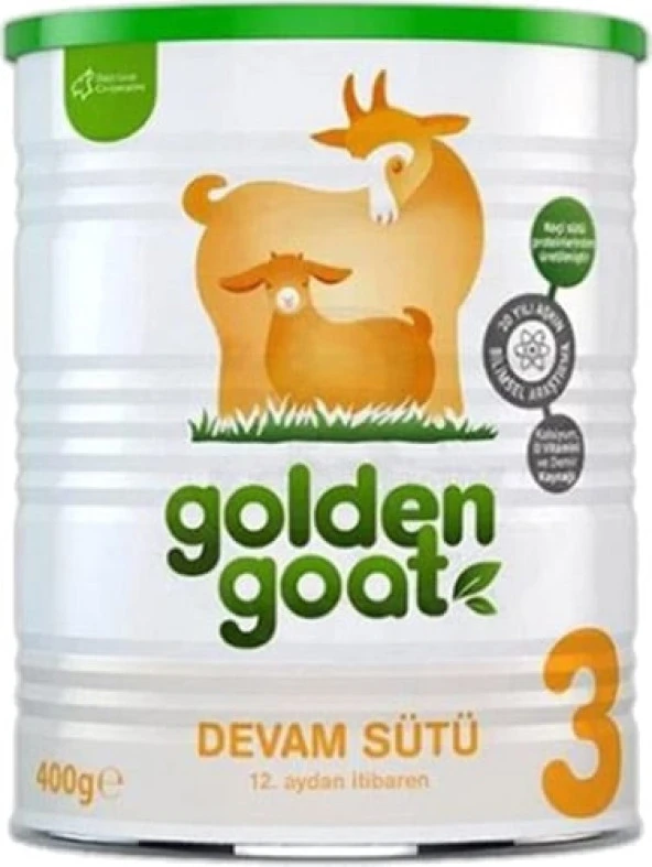 Golden Goat 3 Keçi Devam Sütü 400 ml ürün görseli 1