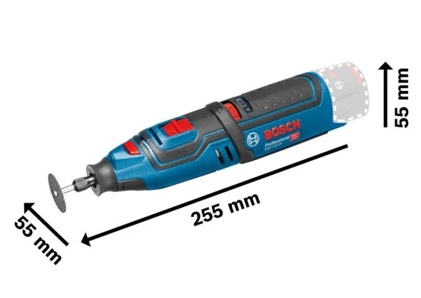 Bosch GRO 12V-35 Solo El Motoru - Resim 2