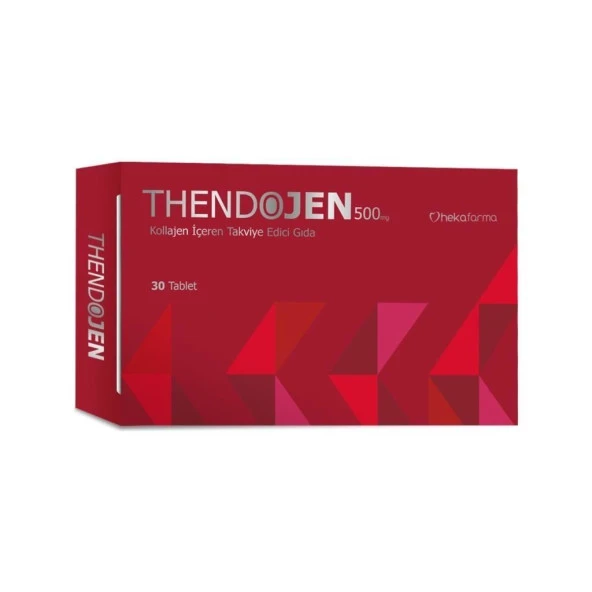 Thendojen Kollajen İçeren Takviye Edici Gıda 500 mg 30 Tablet ürün görseli 1