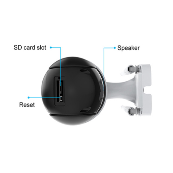 samart hybrid 5mp Smart  Mini Dome kamera - Resim 9