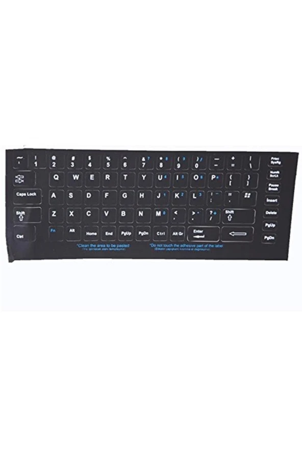 ADDISON 300164 İNGİLİZCE Q KLAVYE STIKER ürün görseli 1
