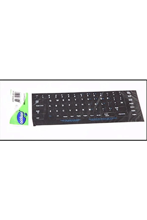 ADDISON 300164 İNGİLİZCE Q KLAVYE STIKER - Resim 2