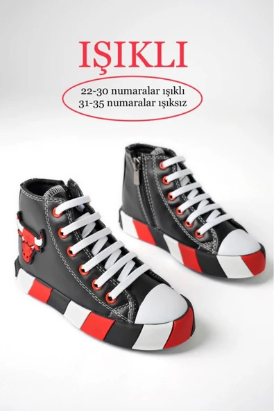 Sportmix Ortopedik Işıklı Chicago Bulls Sneakers ürün görseli 1