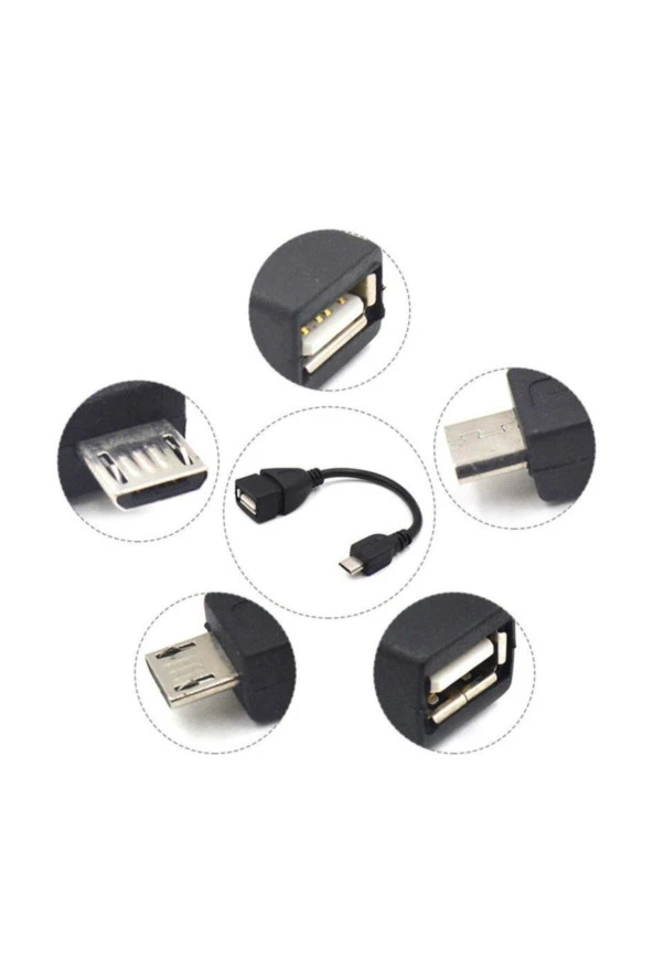 Utv007 Chip Android Video Dvr Uyumlu Micro Usb Otg Kablo Mc215 - Resim 3