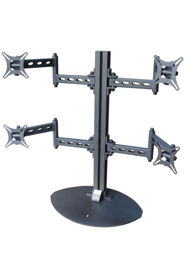 St-560 Yükseklik Ayarlı 17"-24" Led Monitör Standı ürün görseli 1
