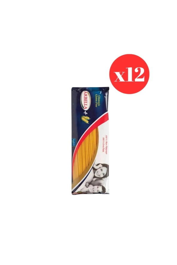 Arbella GLUTENSİZ Plus Spagetti 400 gr 12 Adet ürün görseli 1