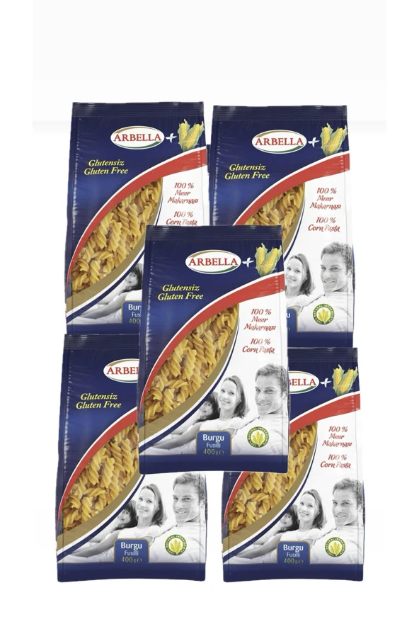 Arbella Glutensiz Makarna 500 gr Burgu x5 ürün görseli 1