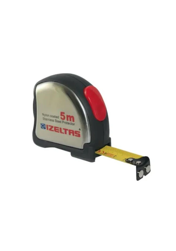 İzeltaş 05881 50 015 5 m Krom Şerit Metre ürün görseli 1