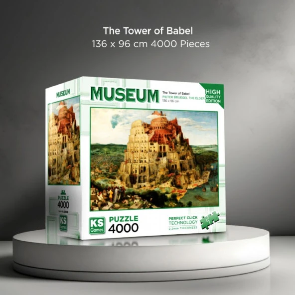 KS Games 4000 Parça Babil Kulesi Puzzle - Resim 2