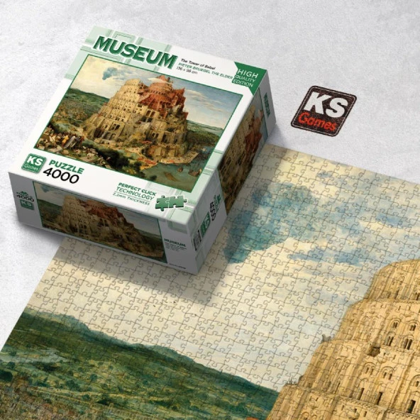KS Games 4000 Parça Babil Kulesi Puzzle - Resim 3