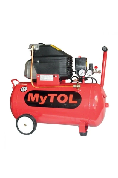 My14301 220 V 2 Hp 8 Bar 50 lt Yağlı Hava Kompresörü ürün görseli 1