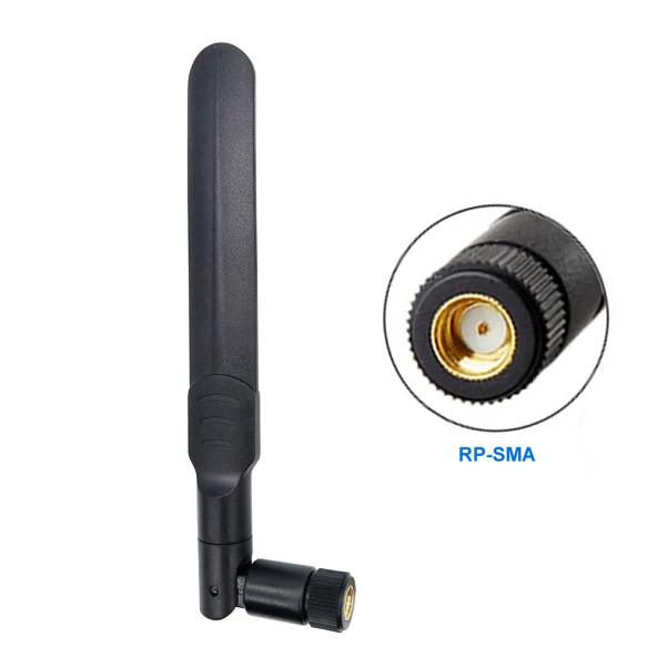 8dBi RP-SMA Erkek Anten 2.4GHz 5.8GHz RF Gsm Wifi Sinyal Kuvvetlendirici Anten Modem Telsiz ürün görseli 1