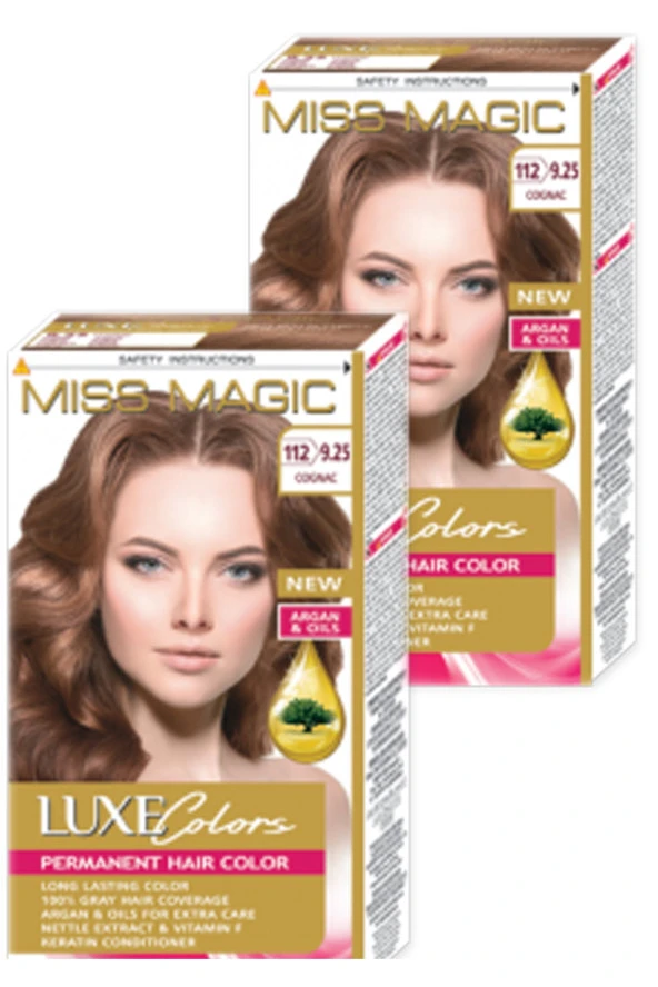 Mıss Magic Saç Boyası Kanyak 9,25 Set Boya 2'li Set ürün görseli 1