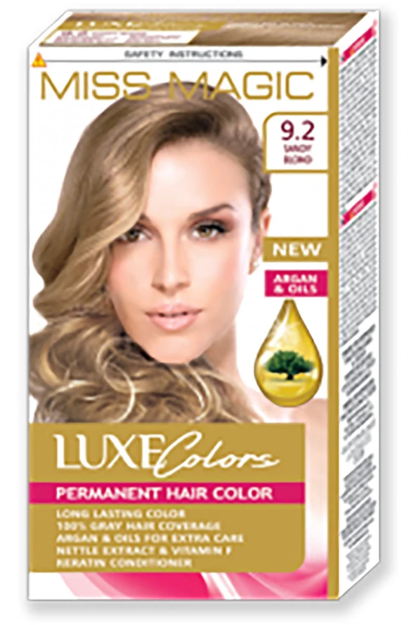 Mıss Magic Saç Boyası (set Boya) Kum Sarısı 9,2 (sandy Blond) ürün görseli 1
