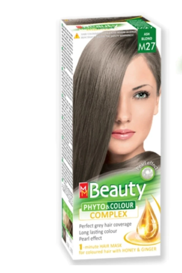 MM Beauty Saç Boyası M 27 (Küllu Kumral) Set Boya ürün görseli 1