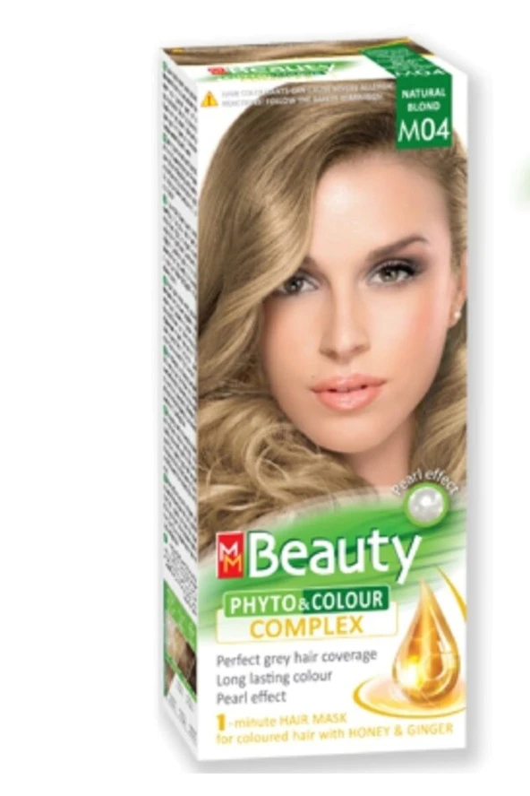 MM Beauty Saç Boyası M04 (Doğal Sarı Kumral) Set Boya ürün görseli 1