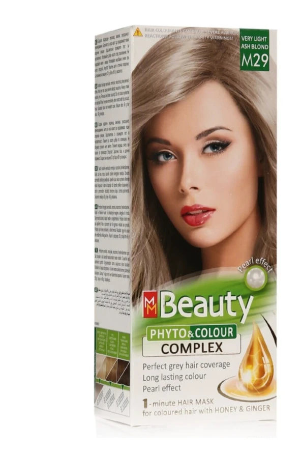 MM Beauty Saç Boyası M 29 (Bronz Sarı) Set Boya ürün görseli 1