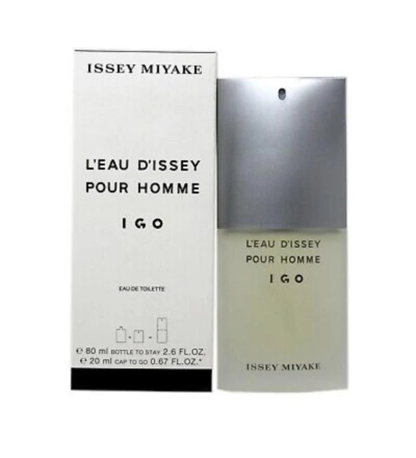 Issey Miyake LEau DIssey I Go Pour Homme Refill EdT 80+20 ml ürün görseli 1