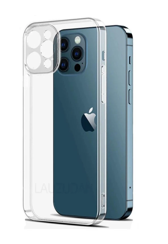 Vendas iPhone 13 Pro Fora Serisi Kamera Korumalı Şeffaf Silikon Kılıf ürün görseli 1