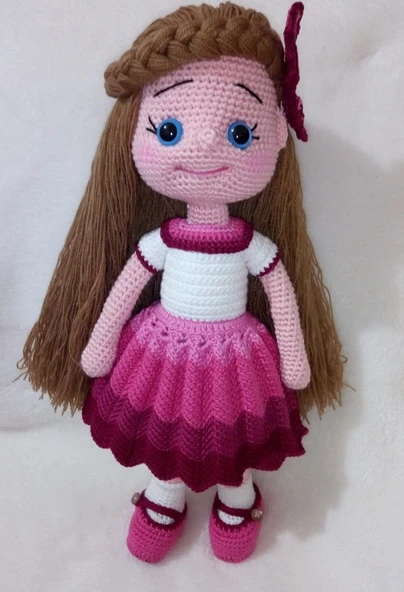 Şeker Bebek Amigurumi Organik Oyuncak ürün görseli 1