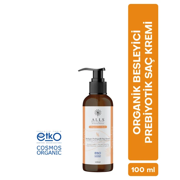Alls Biocosmetics Organik Besleyici Prebiyotik Saç Kremi 100 ml ürün görseli 1