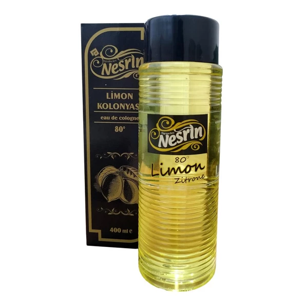 Nesrin Limon Kolonyası 80° Kutulu 400 ML - Eau De Cologne ürün görseli 1