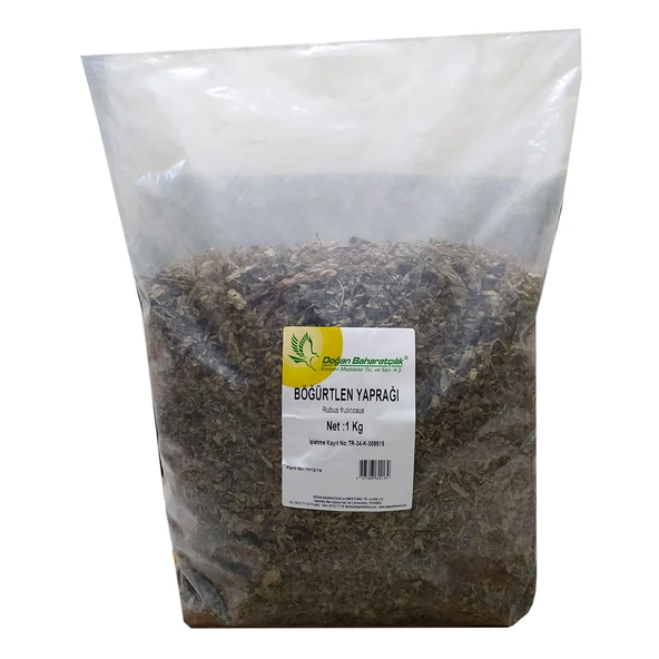 Böğürtlen Yaprağı Doğal 1000 Gr Paket ürün görseli 1