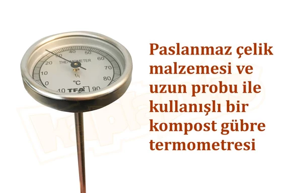 TFA Metal Kompost Toprak Termometresi - Resim 2
