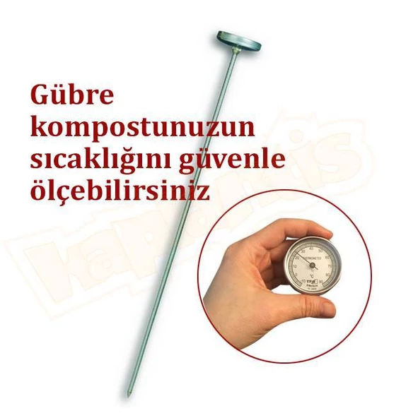 TFA Metal Kompost Toprak Termometresi - Resim 4