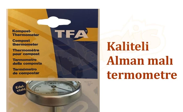TFA Metal Kompost Toprak Termometresi - Resim 6