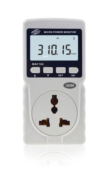 BENETECH GM86 Enerjimetre Watt Güç Ölçer ürün görseli 1