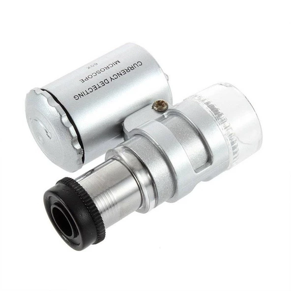 AEK-Tech Ledli Mini Büyüteç 60X - Resim 2