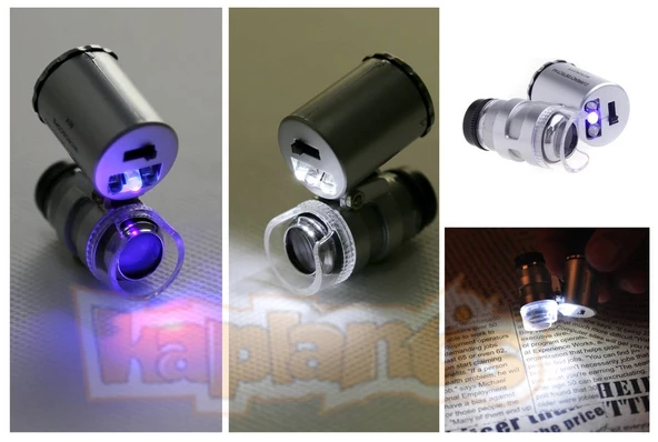 AEK-Tech Ledli Mini Büyüteç 60X - Resim 6