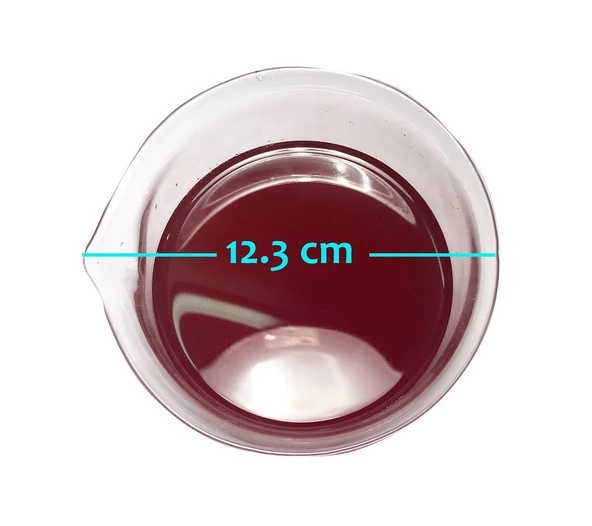 ACHEM 1000ml Cam Beher Kısa Form - Resim 6
