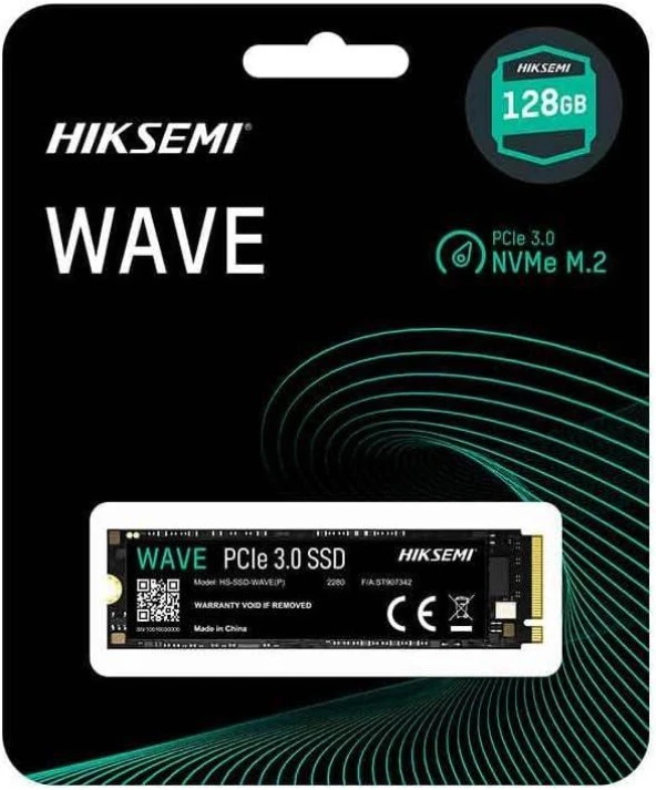 Hiksemi Wave P 128 GB NVMe SSD ürün görseli 1