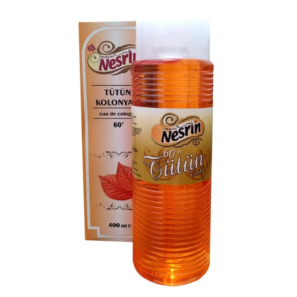 Nesrin Kutulu Tütün Kolonyası 60 Derece 400 ML  Eau De Cologne ürün görseli 1