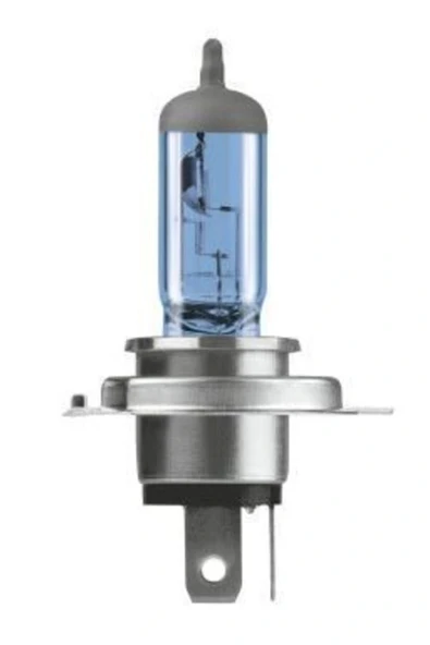 Ampul H4 12v 55 60w Tırnaklı Far 43t 10 Fazla Isık Beyaz ürün görseli 1